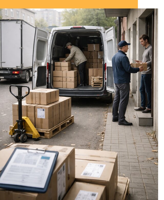 Доставка грузов от двери до двери с таможней от 46179 руб.