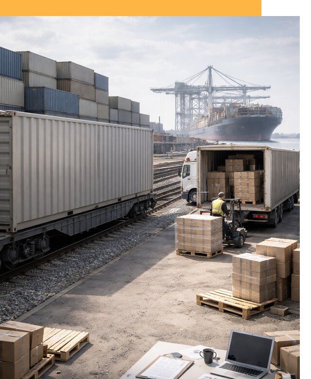 Мультимодальные перевозки грузов по миру от 46179 руб