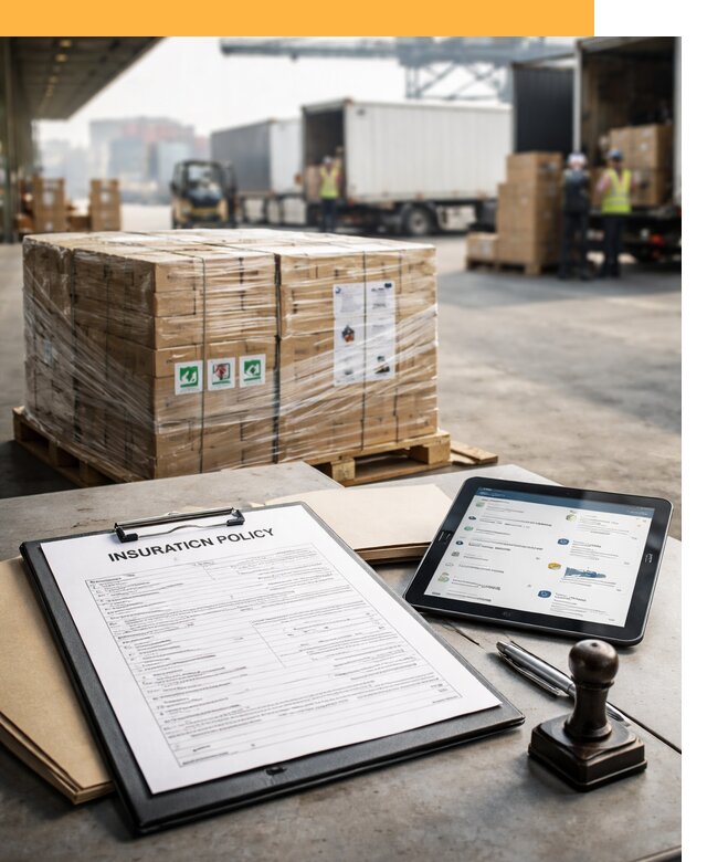 Страхование международных грузов от 3592 руб, полная защита