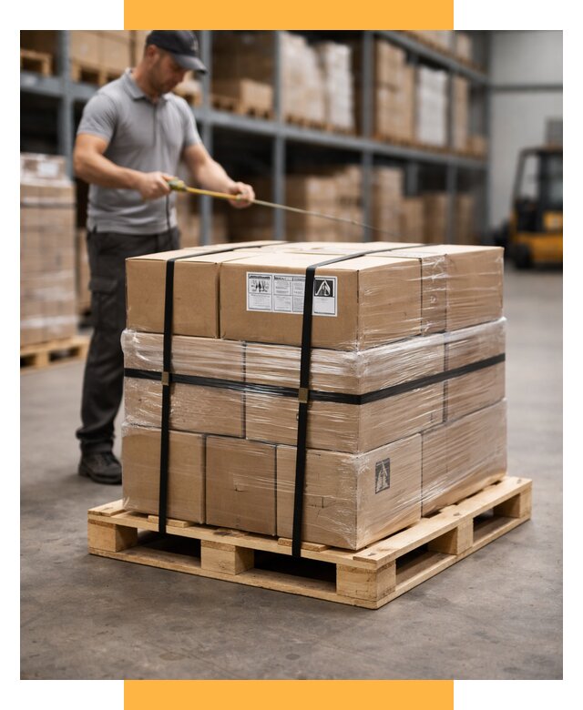 Упаковка и паллетирование грузов от 3592 р. | СетСервис-Знк