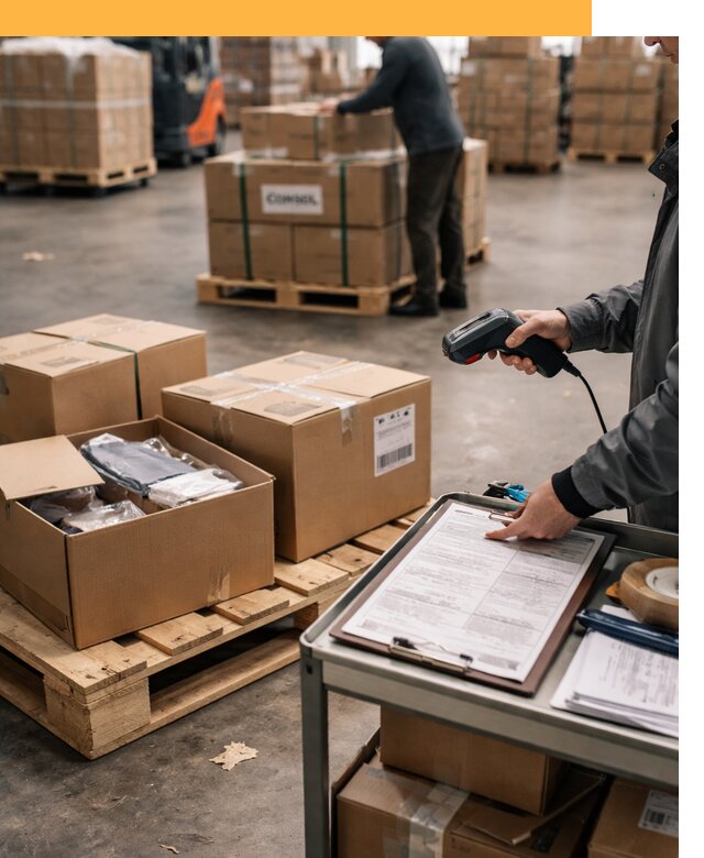 Сборные грузы из Китая: доставка, склад и таможня от 18472