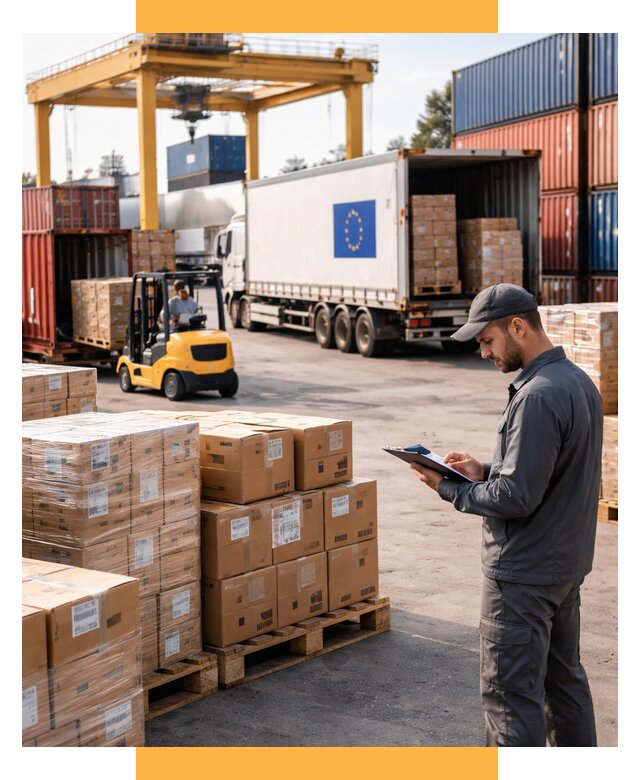 Доставка грузов из Европы от 12314 р., логистика СетСервис-Знк