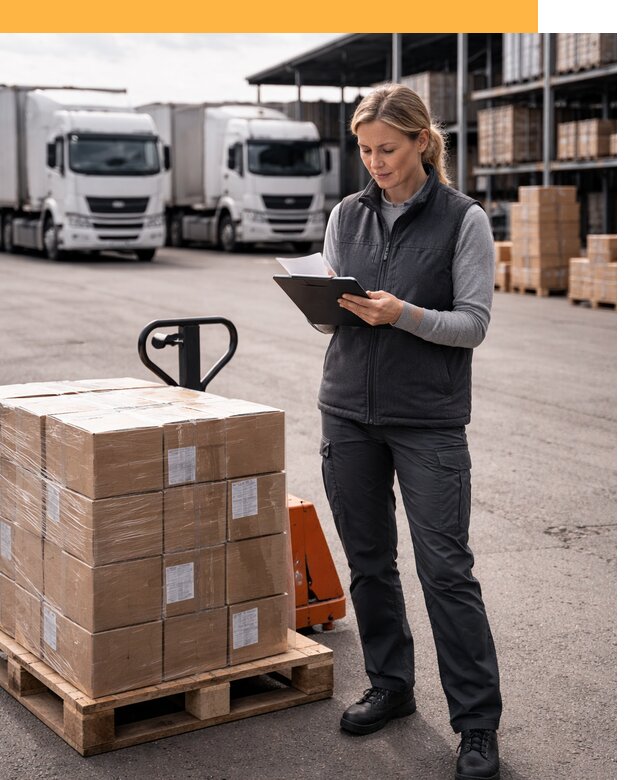 Доставка грузов из Европы к дверям клиента от 12314 руб