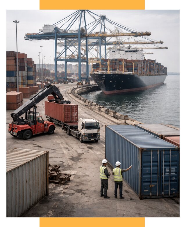 Морские перевозки из Европы от 61572 р. за контейнер | СетСервис-Знк