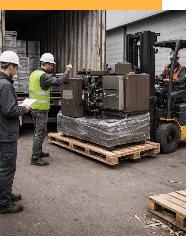 Доставка промышленного оборудования из Европы от 46179