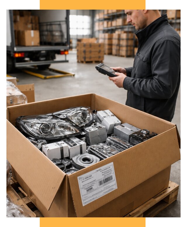 Доставка автозапчастей из Европы под ключ от 12828 р. | СетСервис-Знк