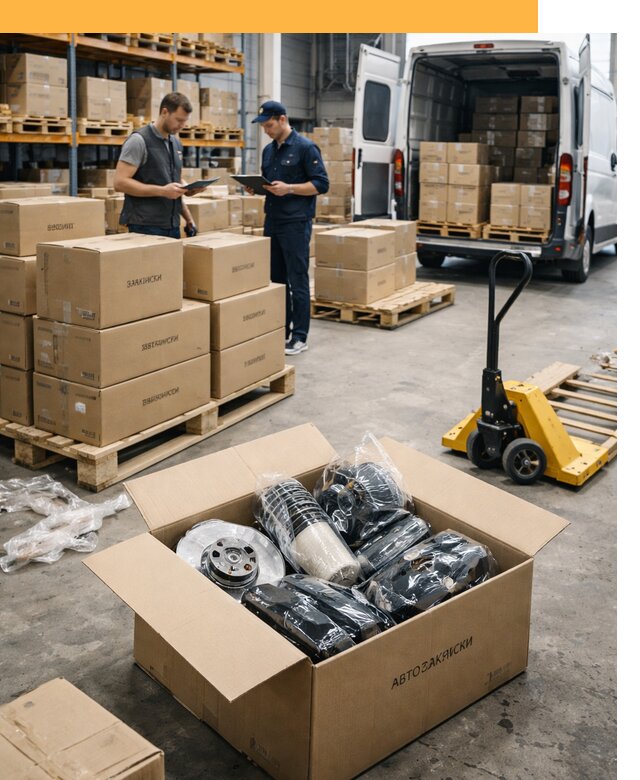 Доставка автозапчастей из Европы от 12828 руб быстро и надёжно