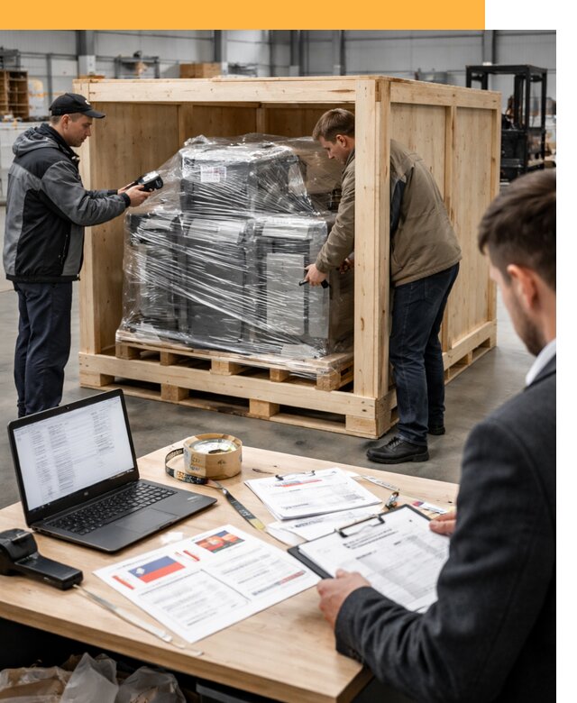 Доставка промышленного оборудования из США от 66703 руб