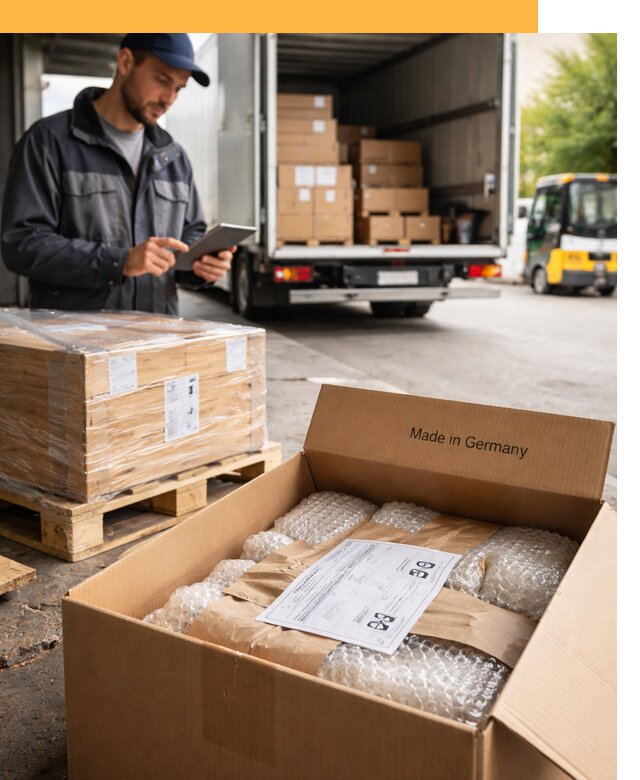 Доставка грузов из Германии от 46179 руб с таможенным оформлением