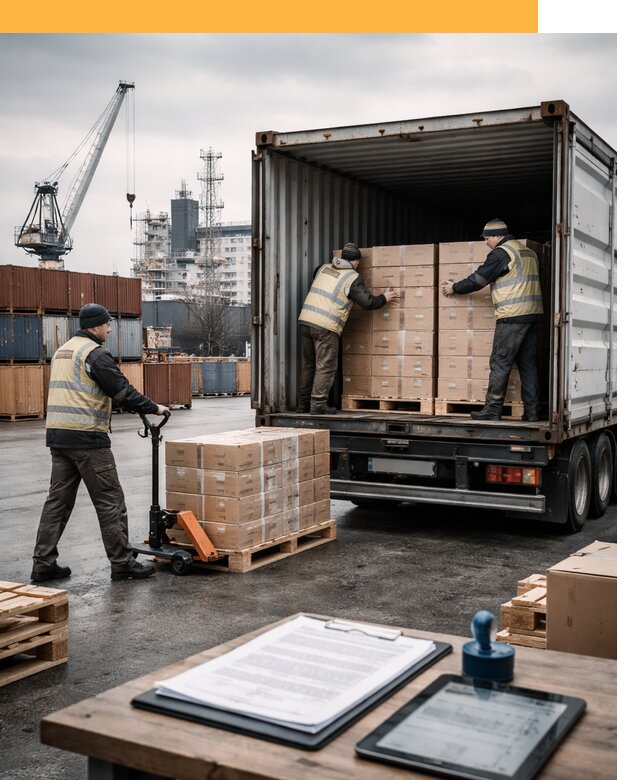 Доставка грузов из Латвии от 25655 руб, морская, авто, авиа