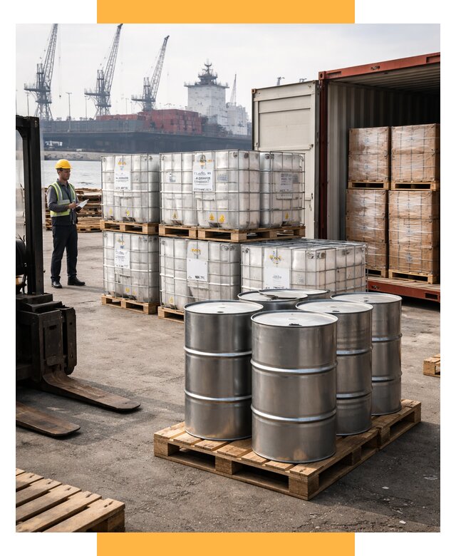 Доставка химического сырья из Индии от 256550 р. | СетСервис-Знк