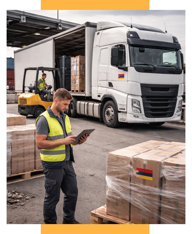 Автоперевозки из Армении от 97489 р. — услуги СетСервис-Знк