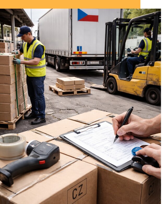 Доставка грузов в Чехию от 35917 руб, международные перевозки