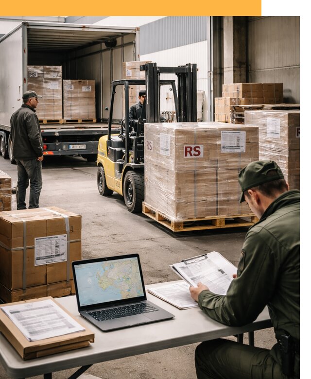 Доставка грузов в Сербию от 46179 руб, международные перевозки