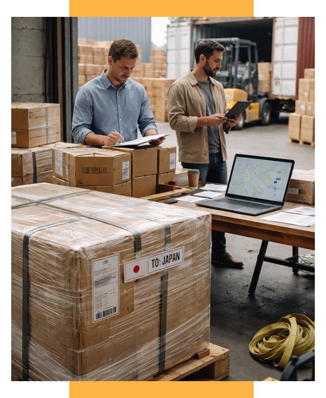 Доставка грузов в Японию от 25655 р., логистика СетСервис-Знк