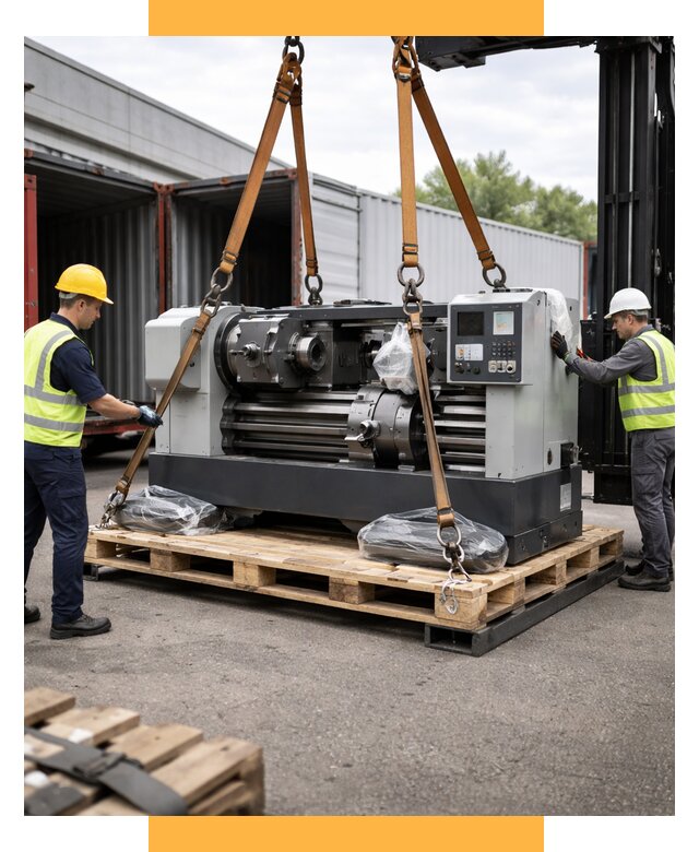 Перевозка станков и таможня от 61572 р. | СетСервис-Знк логистика