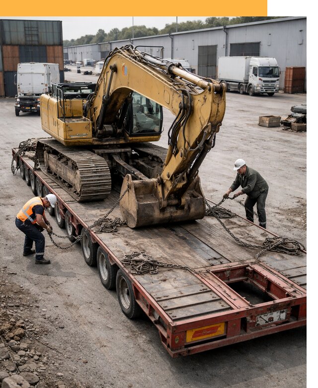 Перевозка спецтехники по России и миру от 46179 руб