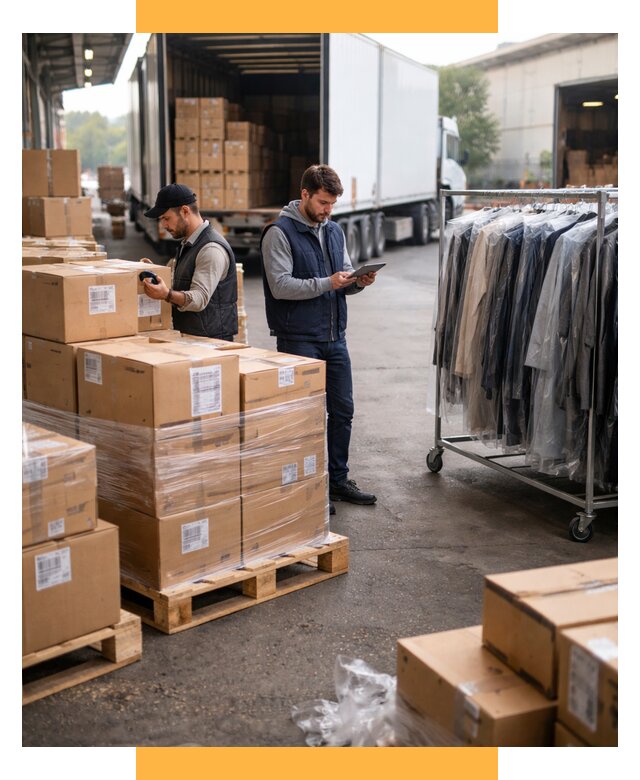 Перевозка и доставка одежды из Китая от 7697 р., СетСервис-Знк