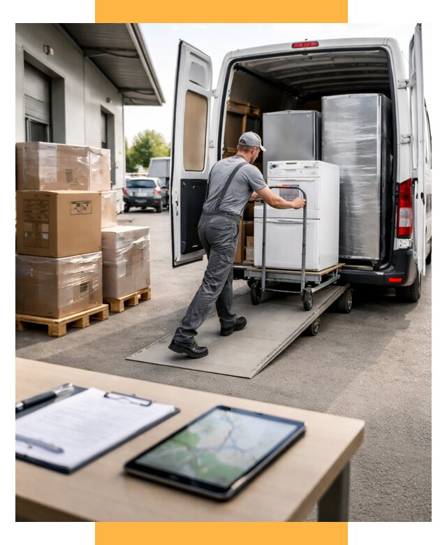 Перевозка бытовой техники от 6670 р. - логистика СетСервис-Знк