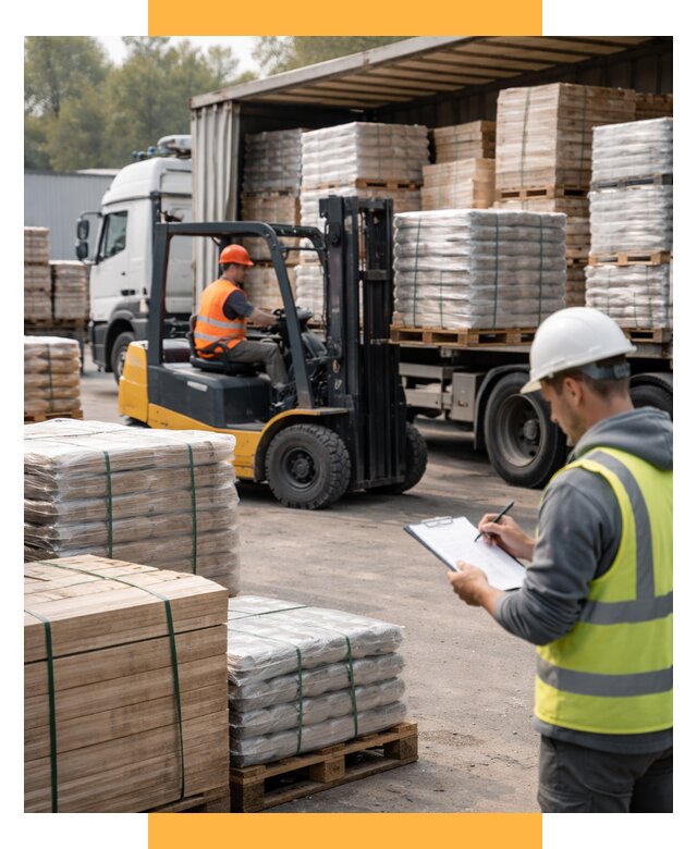 Перевозка строительных материалов от 5644 р. | СетСервис-Знк