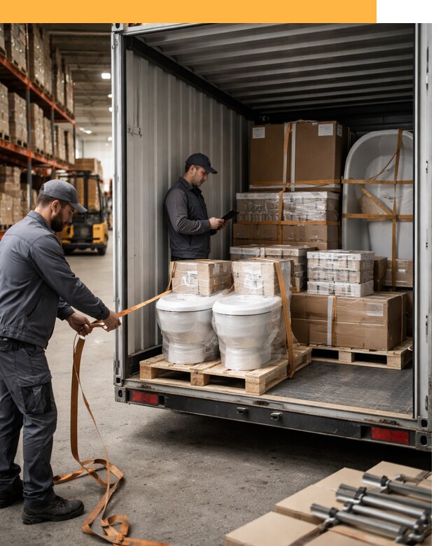 Перевозка сантехнического оборудования по России и миру от 1847