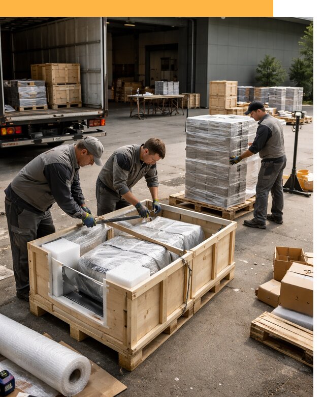 Перевозка выставочных грузов по миру от 25655 руб за м2 с таможней