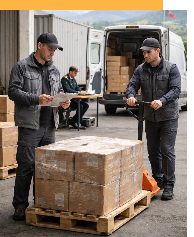 Доставка грузов через Армению, быстрая таможенная очистка от 25655