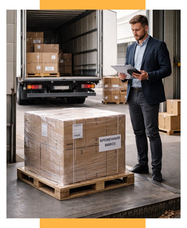 Временный вывоз товаров под ключ от 8210 р. | СетСервис-Знк