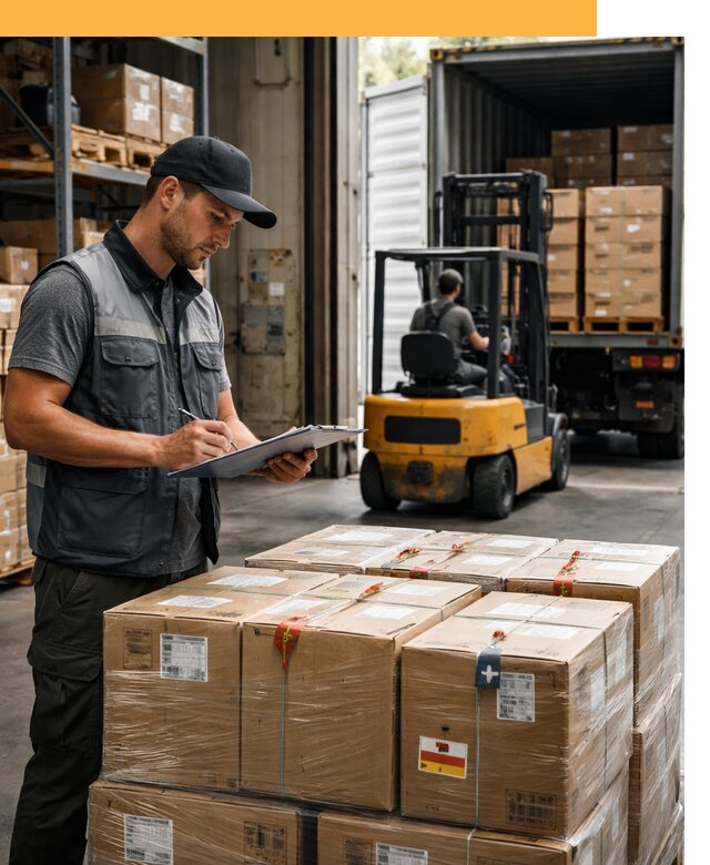 Реэкспорт товаров с таможенным оформлением и доставкой от 12314