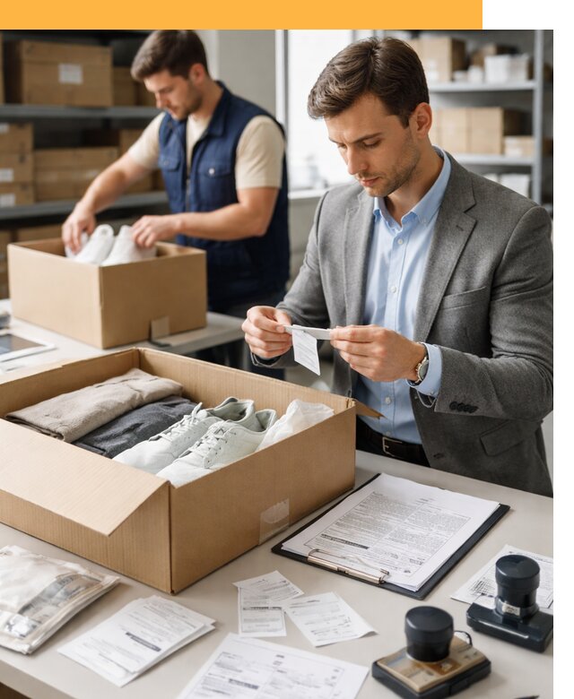 Таможенное оформление одежды и обуви по выгодной цене от 6670 руб