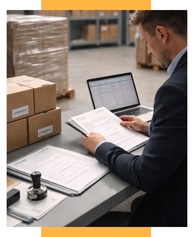 Таможенное оформление косметики под ключ от 7697 р. | СетСервис-Знк