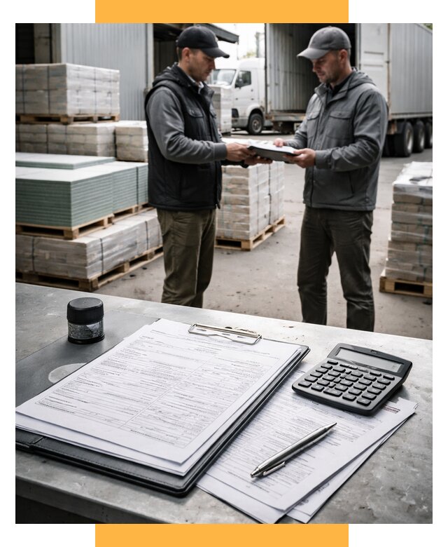 Таможенное оформление стройматериалов от 8723 р. | СетСервис-Знк