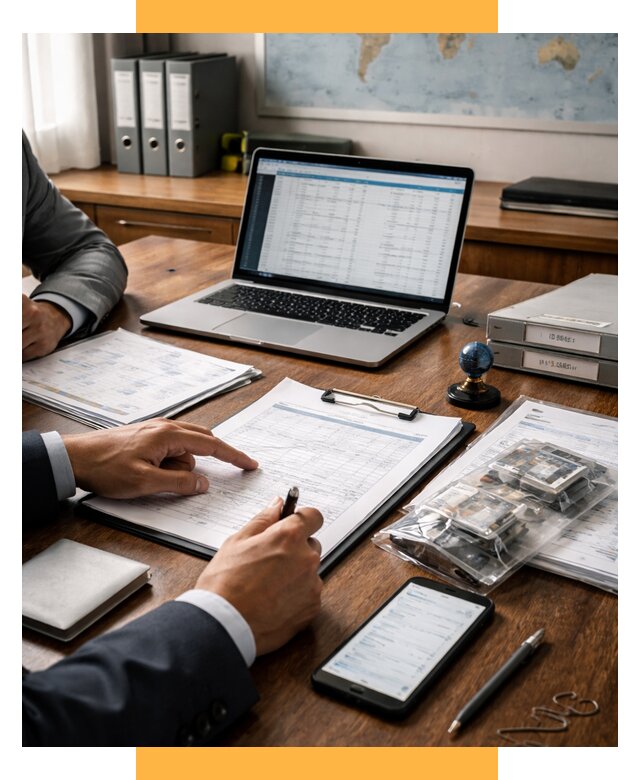 Проверка поставщика за рубежом от 8723 р. | СетСервис-Знк аудит