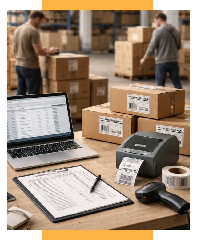 Маркировка импортных товаров от 4618 р. под ключ, СетСервис-Знк