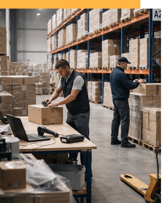 Склад консолидации в Европе: хранение, сортировка от 6670